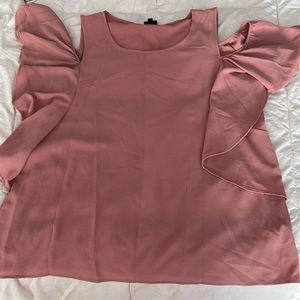 Dusty rose blouse
